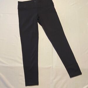 Athleta Black Ankle Length Athletic Yoga Women's Size Medium Pants Stretch
